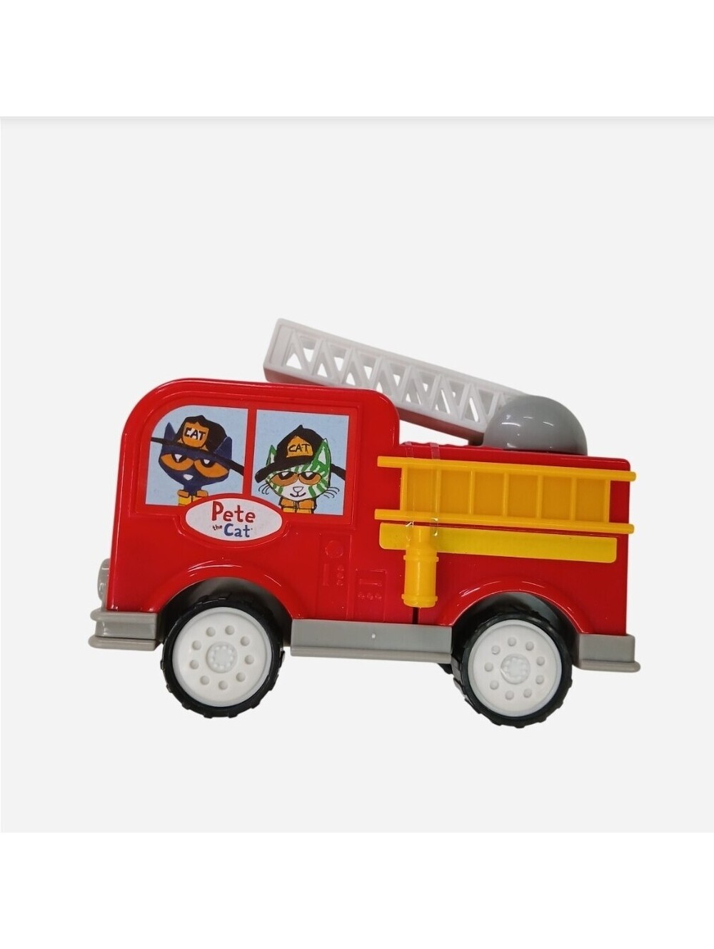 Pete the Cat Fire Truck Toy Vehicle Firefighter Pete PhatMojo